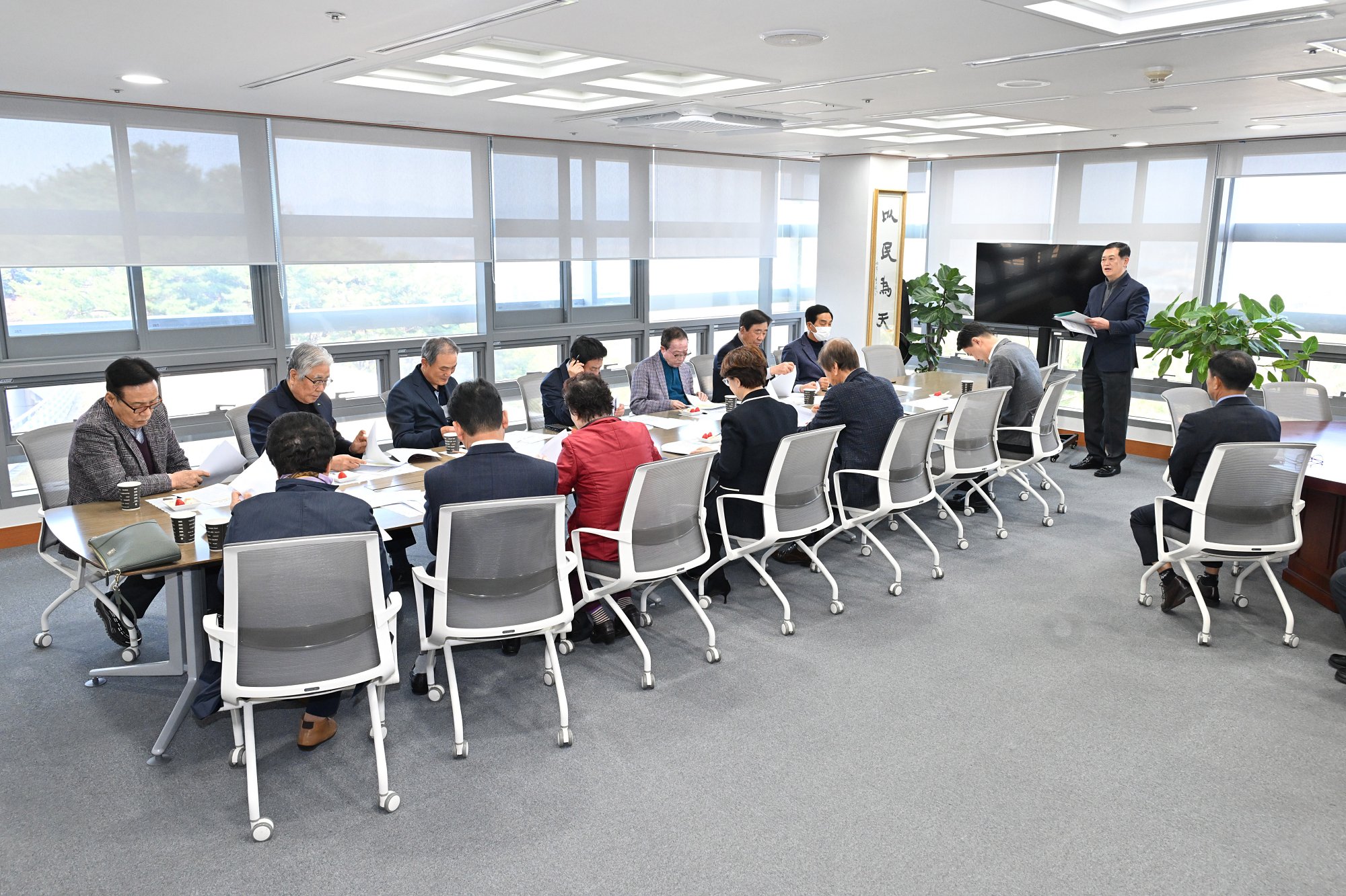 달성군의정동우회 정례회 및 관내 시설 견학_1번째 사진