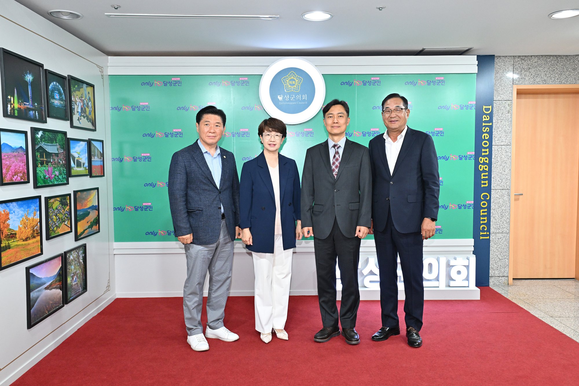 신임 달성경찰서장 의회 방문_2번째 사진