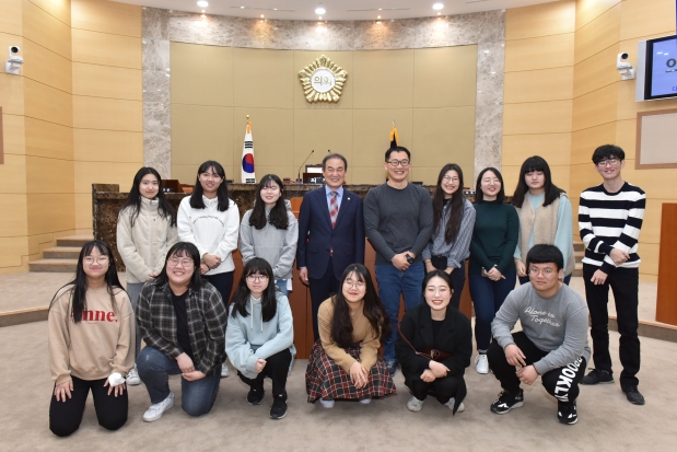 화원고등학교 달성군의회 견학