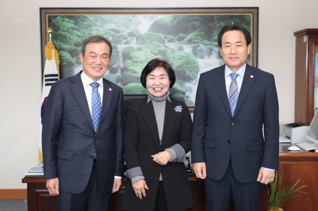 달성교육지원청 신임 김영옥 교육장 내원 