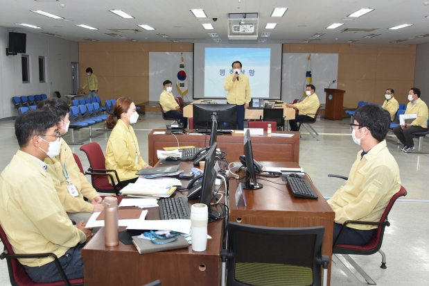 2022을지연습 참관 및 격려
