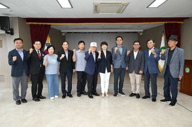 제9대 달성군의회 후반기 의장단 기관단체 방문