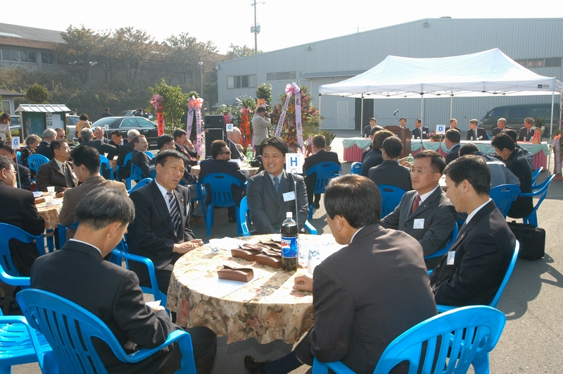 한국알스트롬 공장 증설준공식 (10. 21. 알스트롬)
