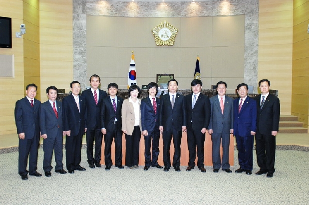 달성 JC회장단 접견 ( 2. 16. 본회의장)