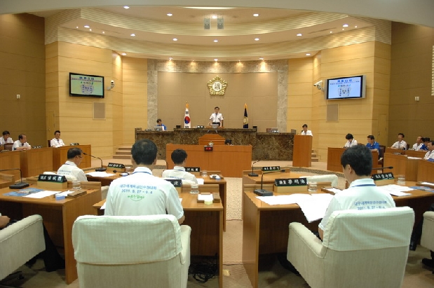 제 201회 달성군의회 임시회 ( 9. 1)