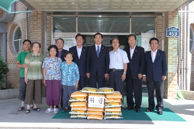 추석맞이 노인요양시설 위문 ( 9. 7 관내 요양시설)