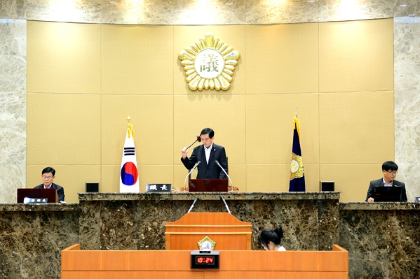 제210회 달성군의회 제1차 정례회 (7.10. 본회의장)