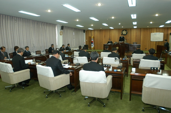 제137회임시회 (2.17.~ 2. 23) 의회 회의실