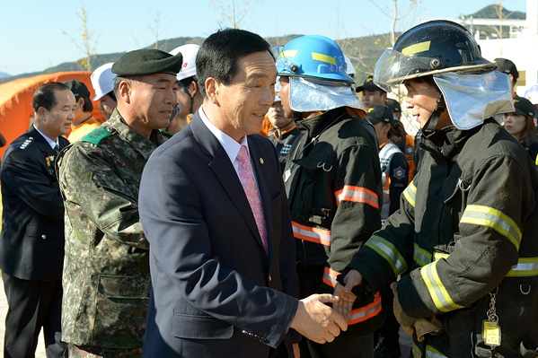 재난대비 긴급구조종합훈련 (10.23. 한국전자통신연구원)