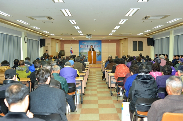 옥포면 새해 농업인 실용교육 (1.18. 옥포면사무소)