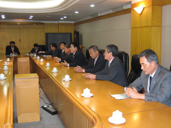 공공기관유치를 위한 관련기관방문 (8. 9. 가스안전공사)