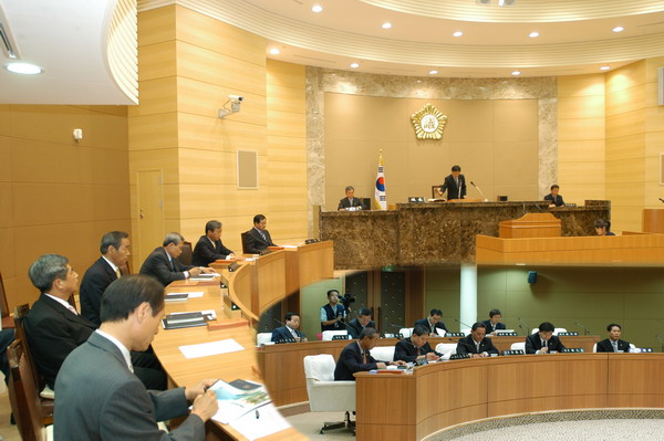 제142회 달성군의회 임시회 개회