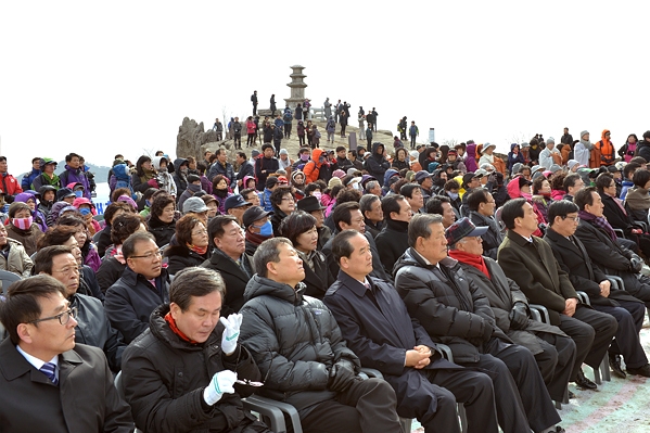 대견사(大見寺)중창 기공식 (3.1. 대견사지)