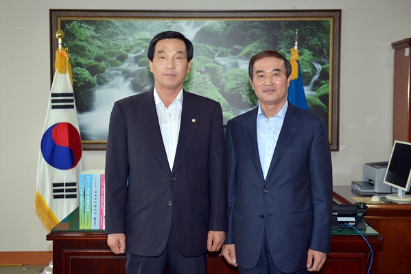 신임 대구교도소장 내원 (6.28.)