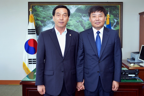 신임 달성경찰서장 내원 (7.9.)