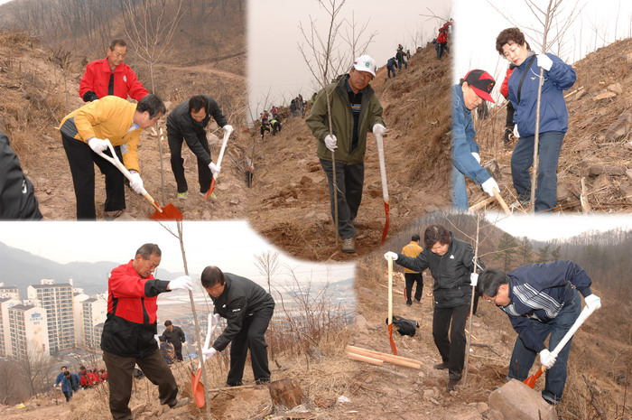 2007년도 나무심기 행사 (3. 15. 다사읍 서재리)