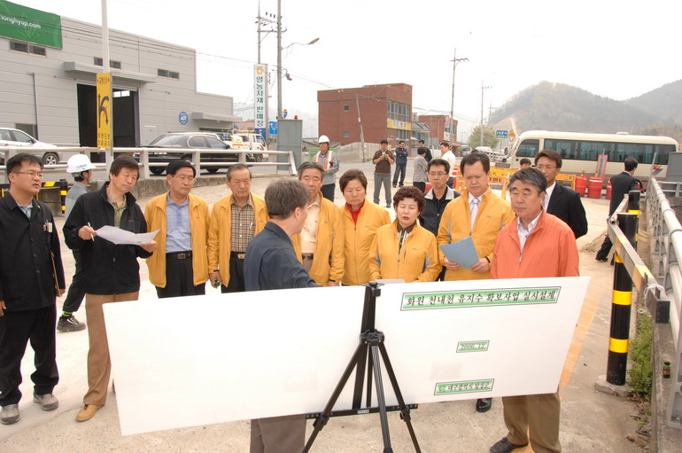 제158회 임시회 사업장 현장 점검(4. 12 ~ 4. 18 읍면별 현장)