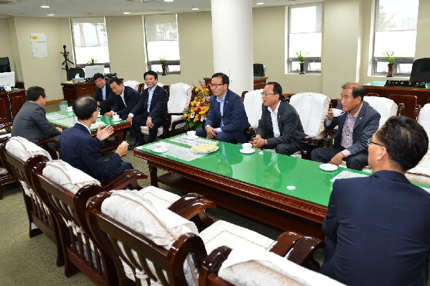 달성교육지원청 신임 교육장 예방접견 ( 9. 25. 의원실) 