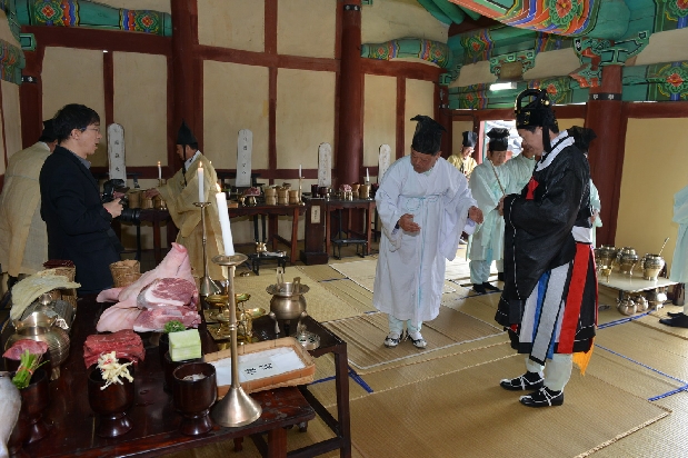 현풍향교 춘계 석전대제 아헌관 참례 (3. 22. 현풍향교)