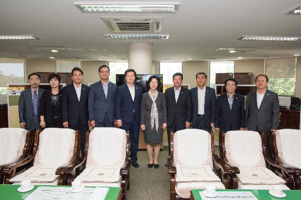 달성교육지원청 신임 교육장 내원