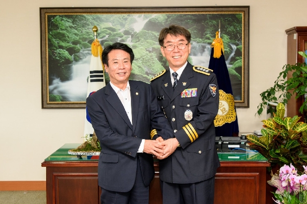 류상열 신임 달성경찰서장 내원