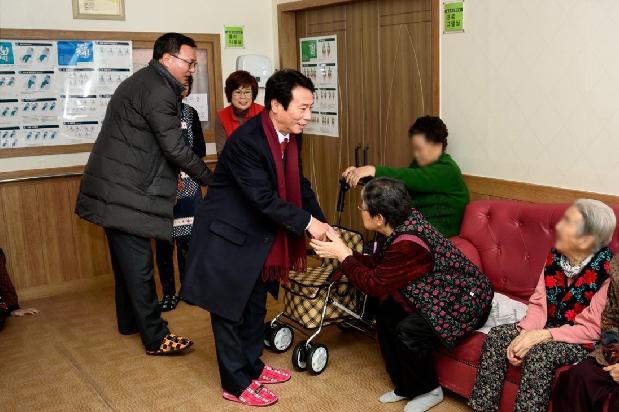 설맞이 사회복지시설 위문