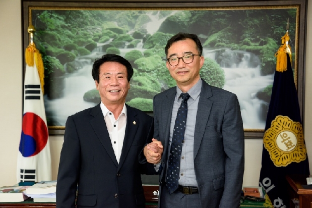 신임 달성경찰서장 및 신임 달성소방서장 의회방문