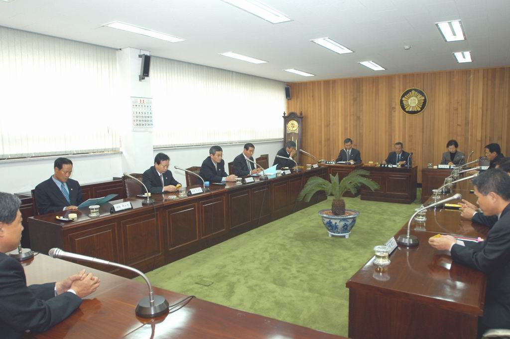 제124회 임시회 행정사무감사특별위원회 1차 회의
